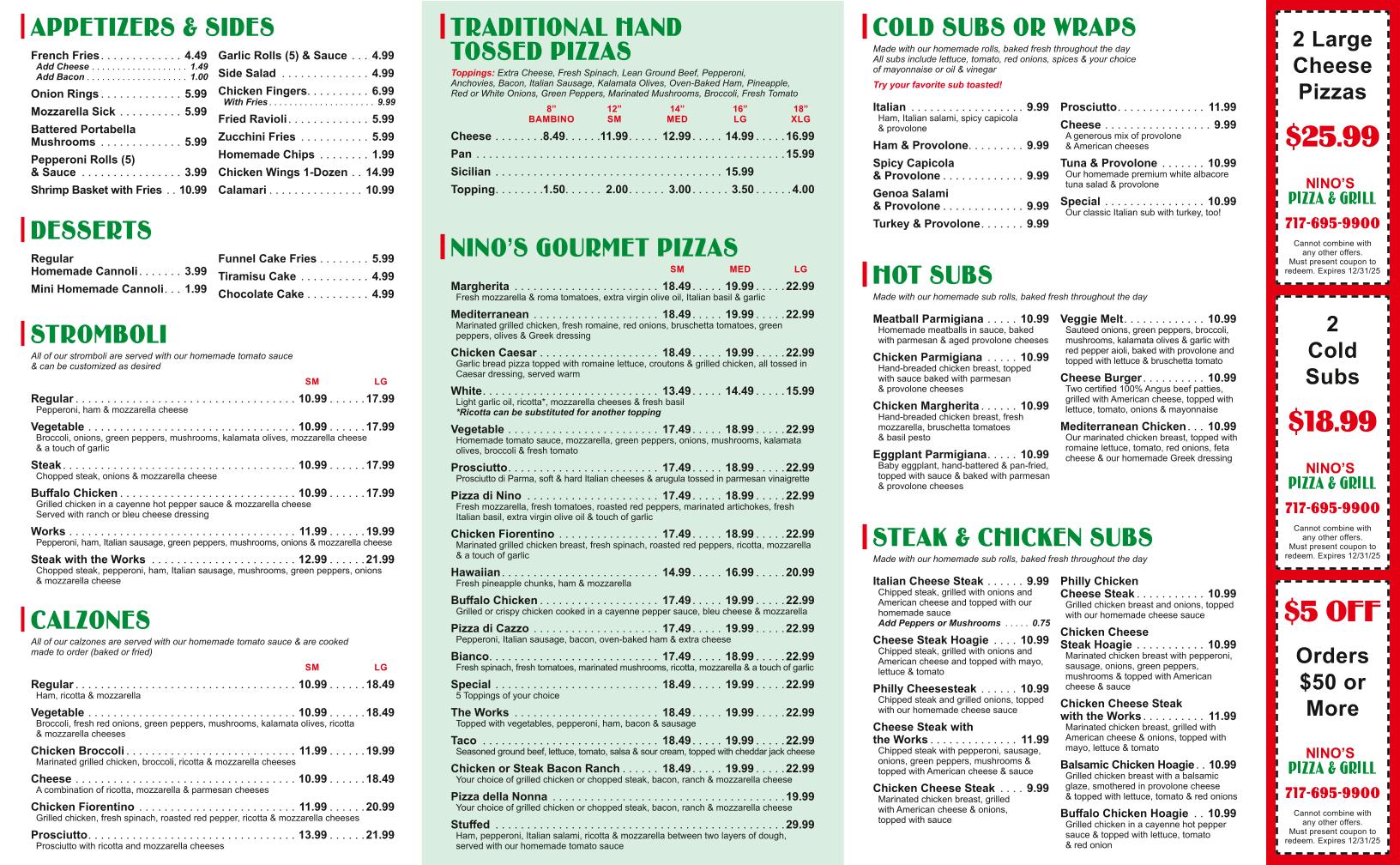 Nino's Pizza & Grille